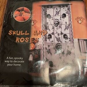 Home Stuffings Roses & Skulls Panel